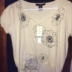 2 Pc NWT Jones Wear Top&Navy Pants Sz 14P/PXL